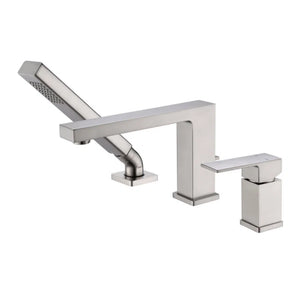 
                  
                    Malibu Rift Two-Handle Roman Tub Faucet with Hand-Shower
                  
                