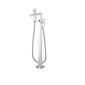 
                  
                    Malibu Rift Floor Mount Tub Filler with Hand-Shower
                  
                