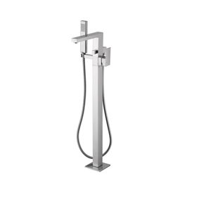 
                  
                    Malibu Rift Floor Mount Tub Filler with Hand-Shower
                  
                