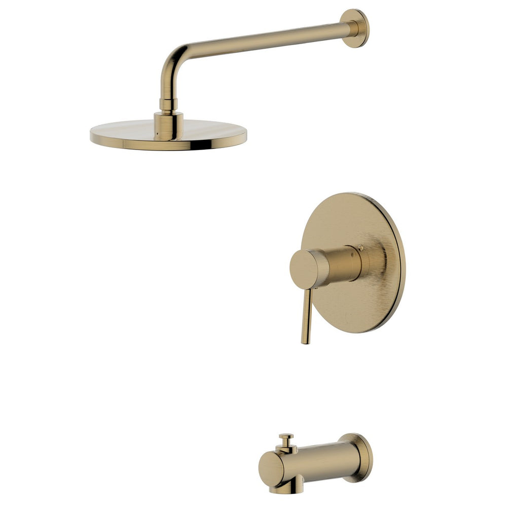 
                  
                    Malibu Single Handle Tub and Shower Trim - Round Shower Head
                  
                