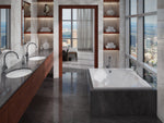 Malibu Delray Rectangle Soaking Bathtub 60" x 42" x 22"