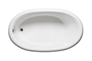 
                  
                    Malibu Home Oval Drop In Acrylic Bathtub White
                  
                