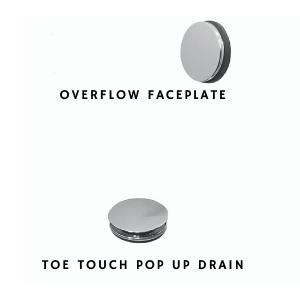 
                  
                    Malibu Freestanding Overflow Face Plate & Toe Touch Drain - Purchase
                  
                