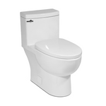 Malibu Home Malibu II 1P HET CEL Toilet Rimless White by Icera